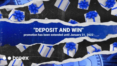 The "Deposit and Win" action is extended until January 31st.